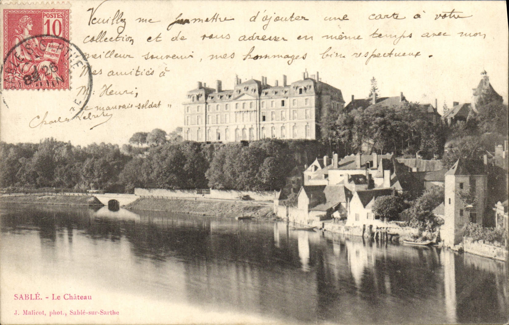 VINTAGE POSTCARD Sand the Castle