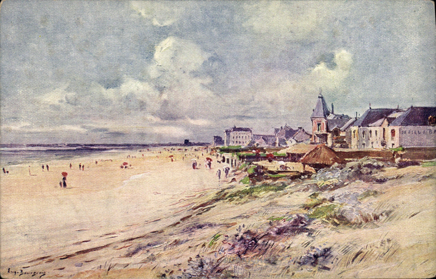 VINTAGE POSTCARD Pornichet