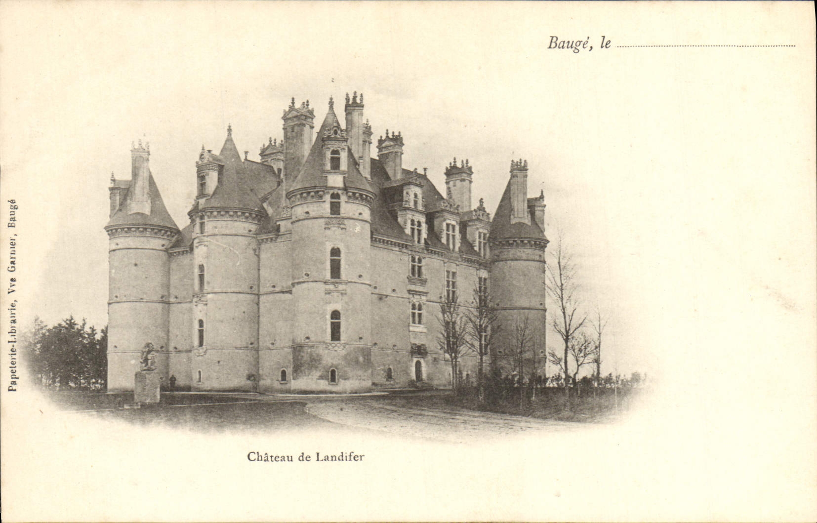 CPA Bauge Chateau de Landifer