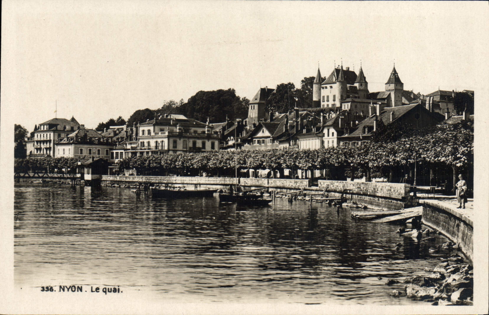 CPA Nyon Le Quai