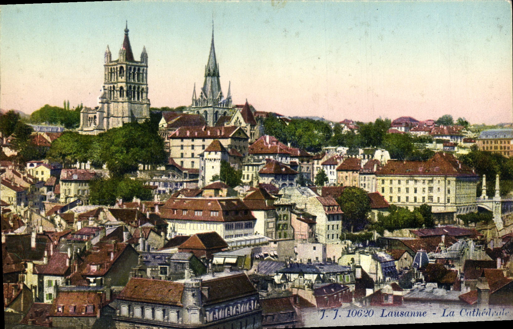 CPA Lausanne La Cathedrale