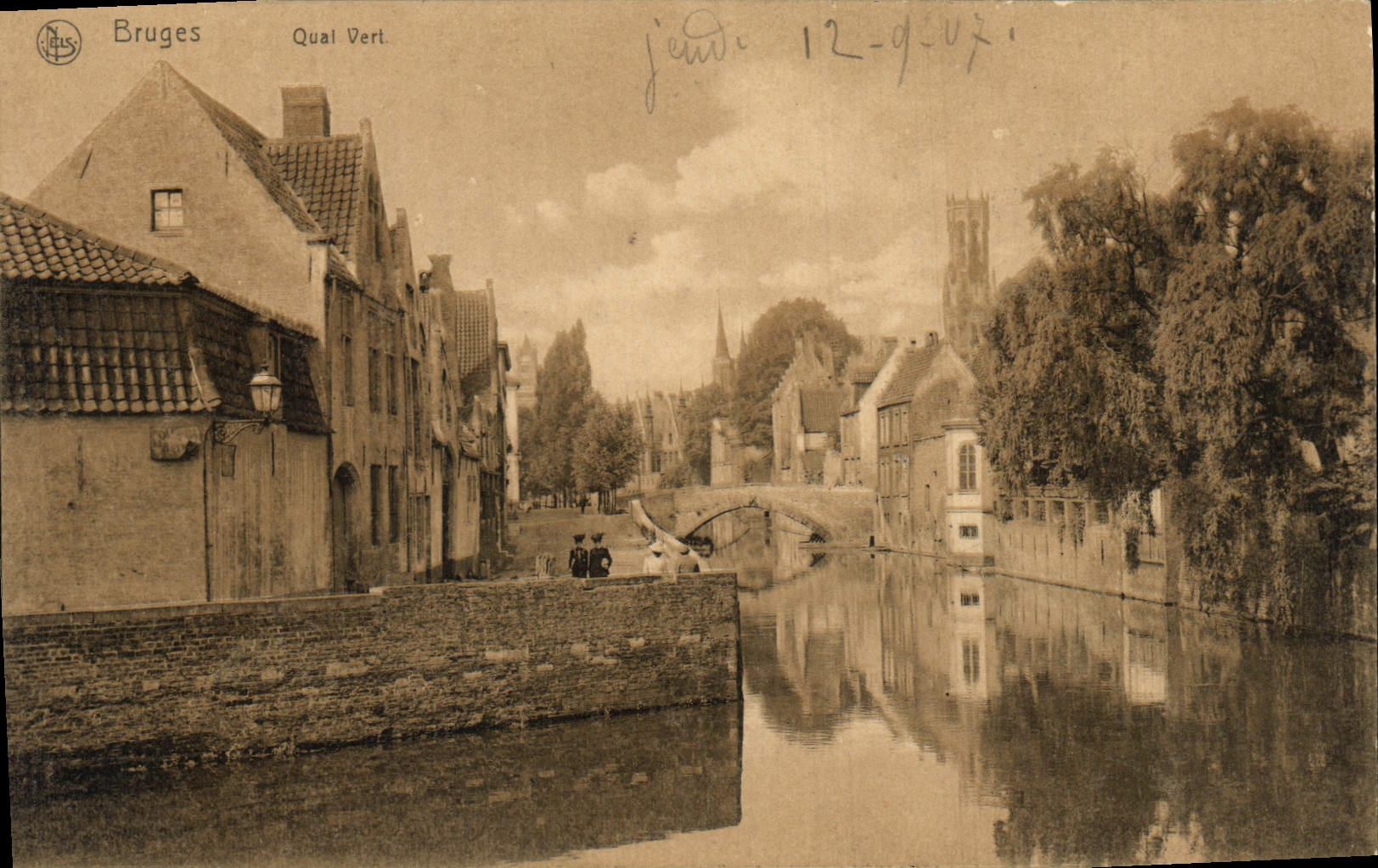 CPA Bruges Qual Vert