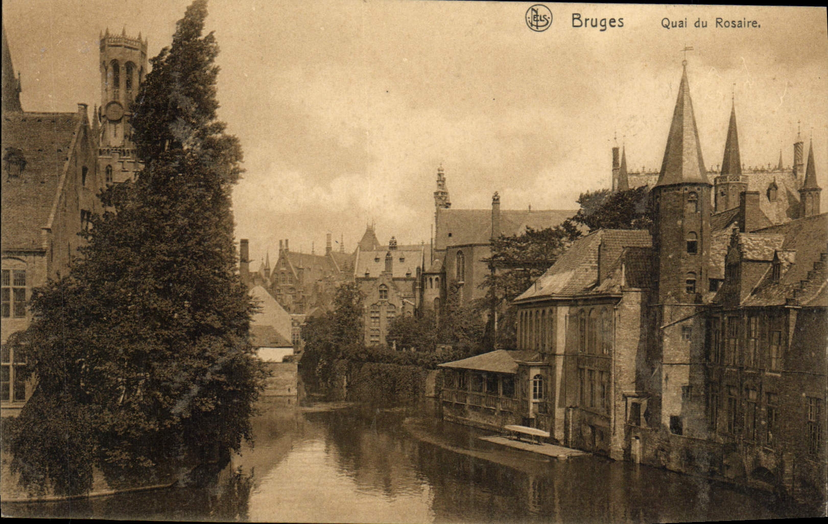 CPA Bruges Quai du Rosaire