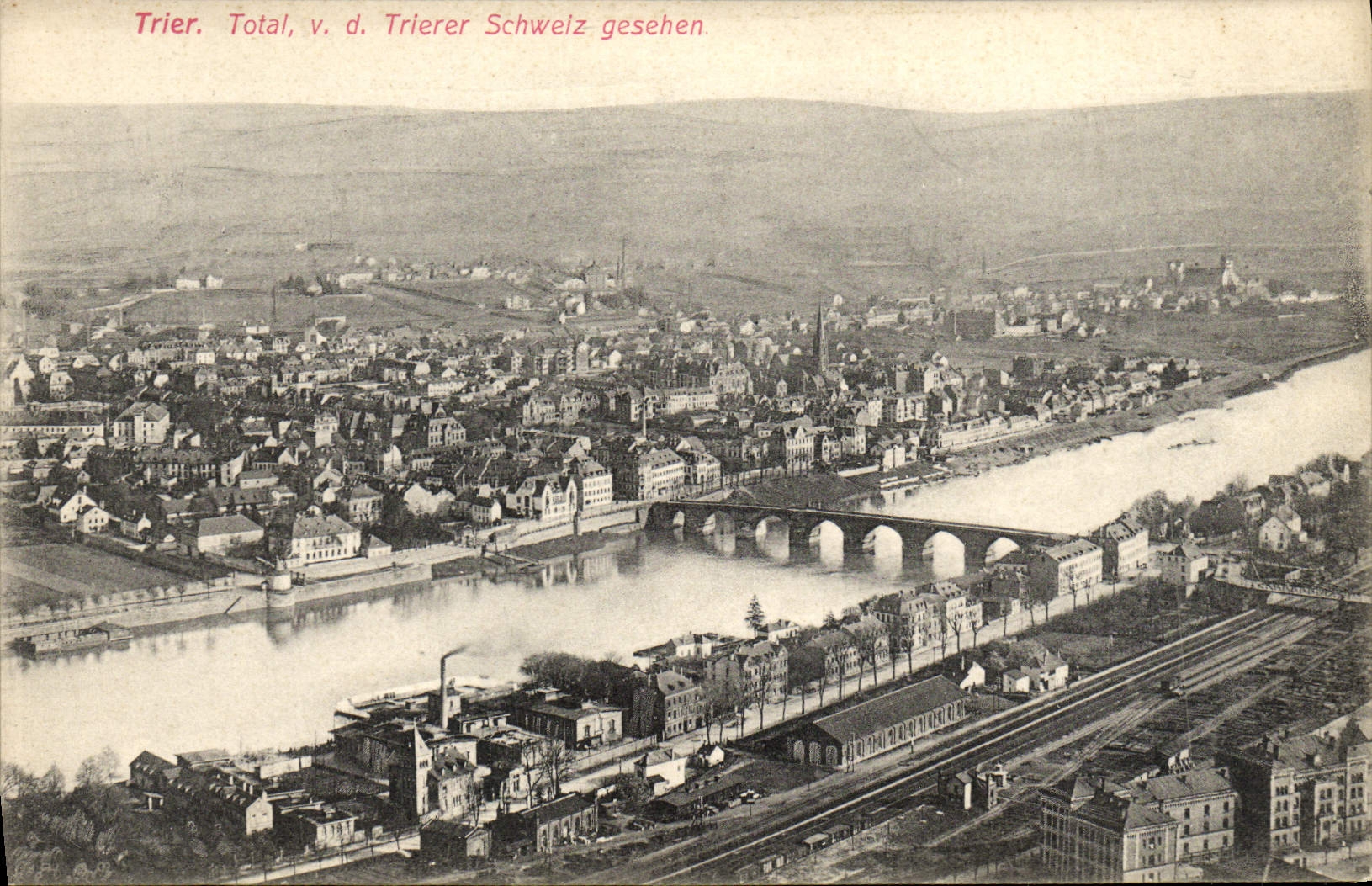 CPA Trier Total Trierer Schweiz Gesehen