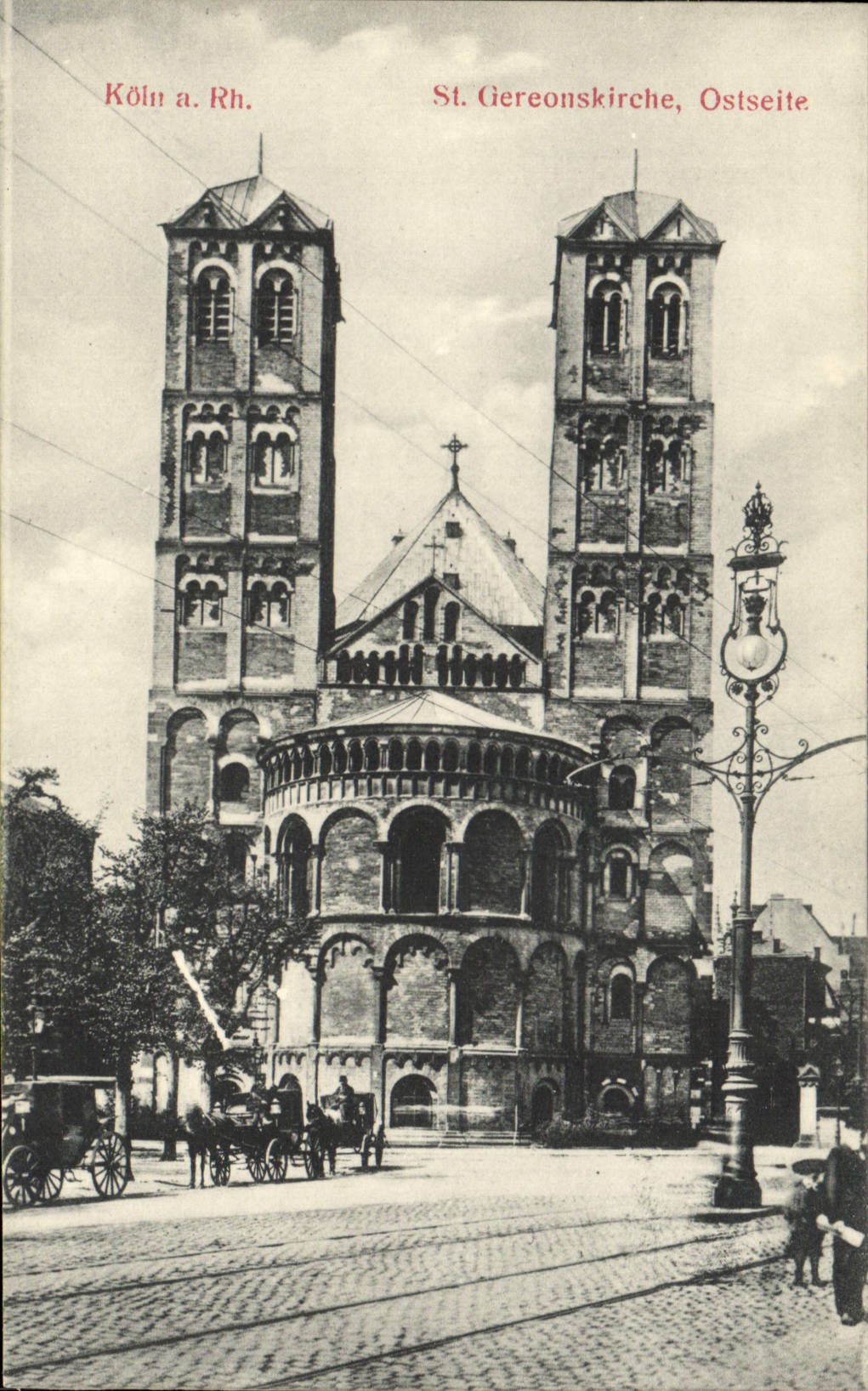 CPA Koln Rh St Gereonskirche Ostseite