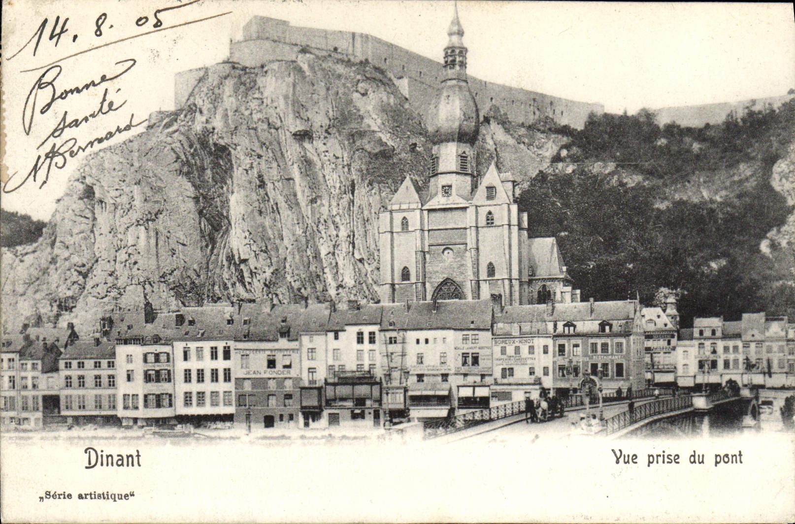 CPA Dinant Vue Prise du Pont
