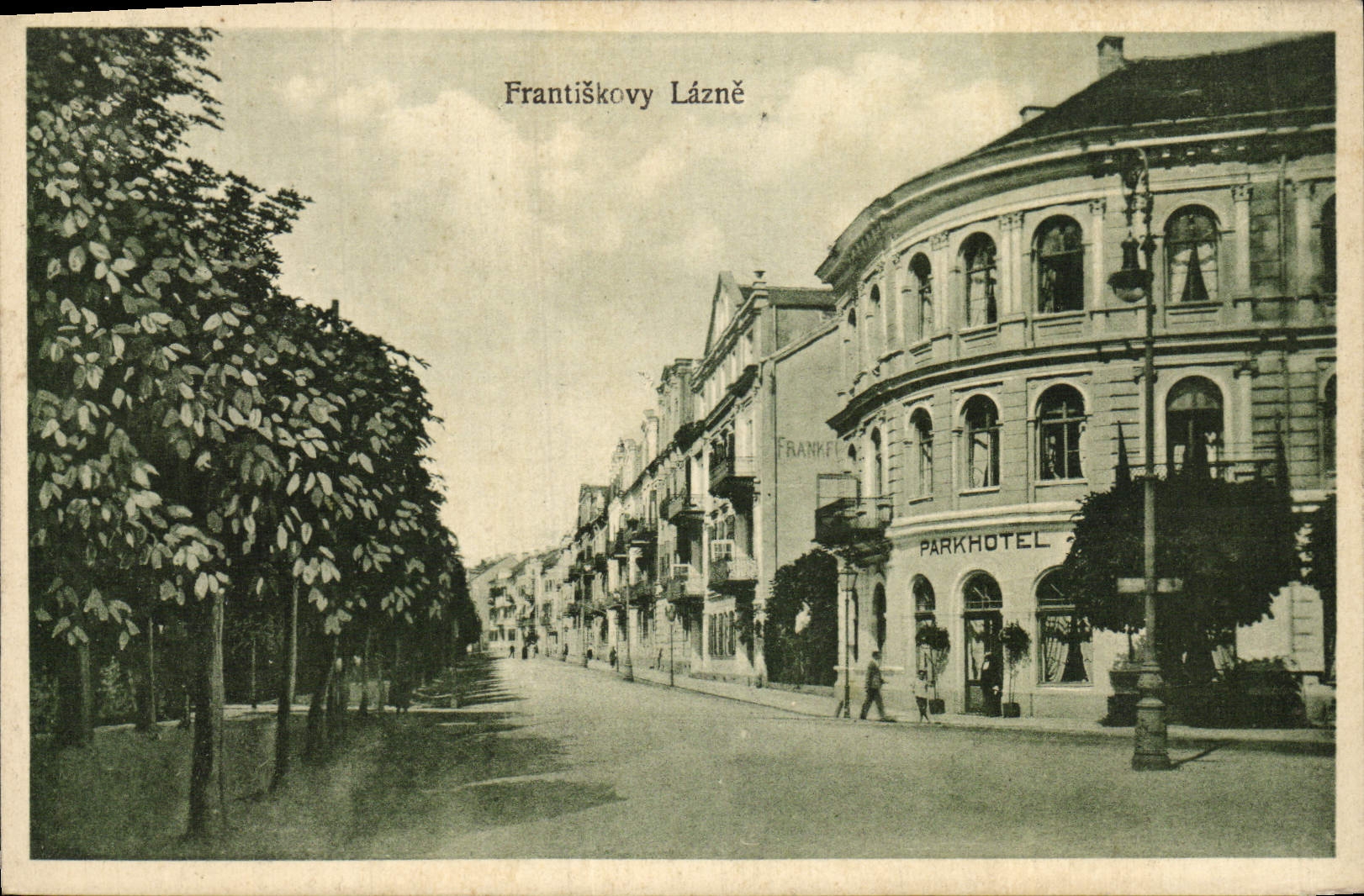 CPA Frantiskovy Lazne Parkhotel