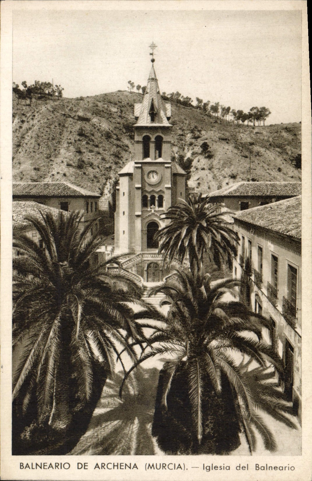 CPA Balneario De Archena Iglesia Del Balneario