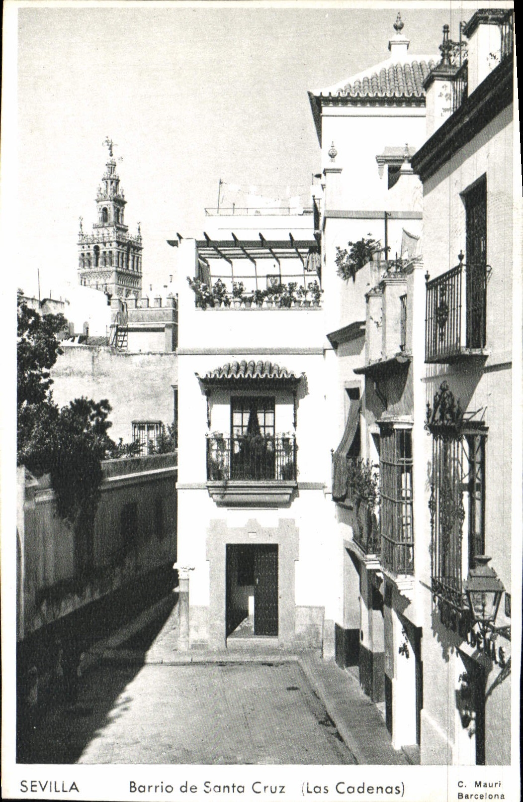 CPA Sevilla Barrio De Santa Cruz Las Cadenas