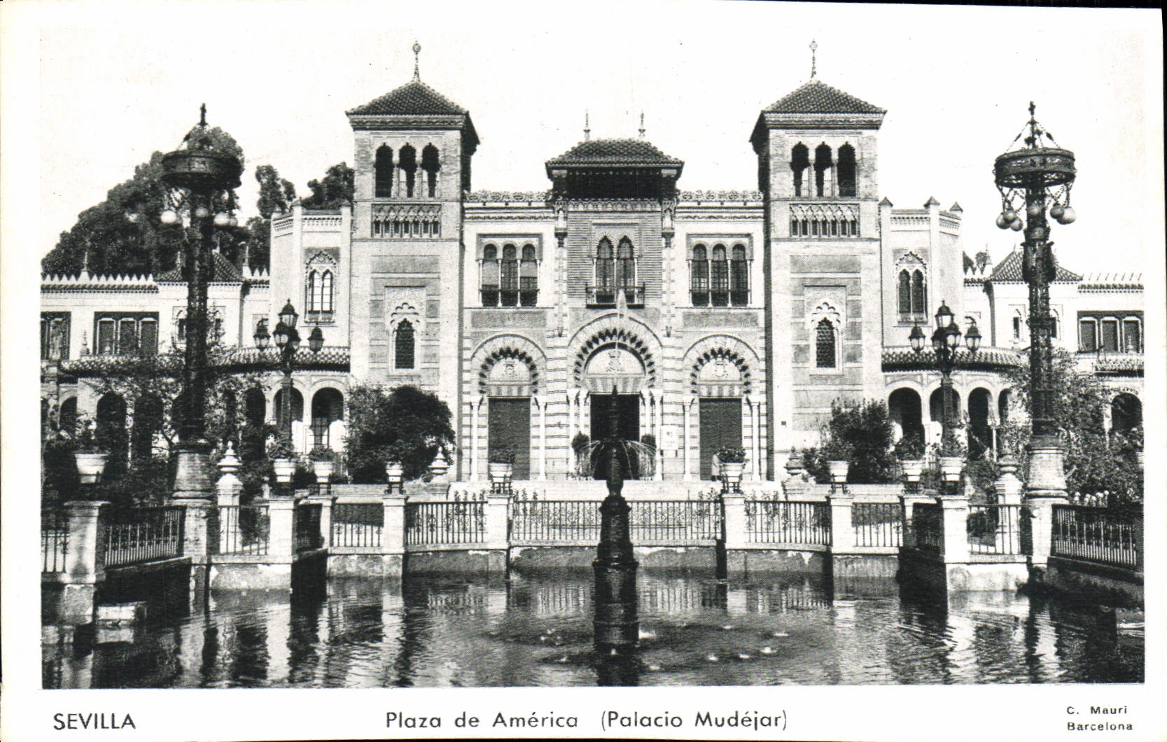 CPA Sevilla Plaza De America Palacio Mudejar