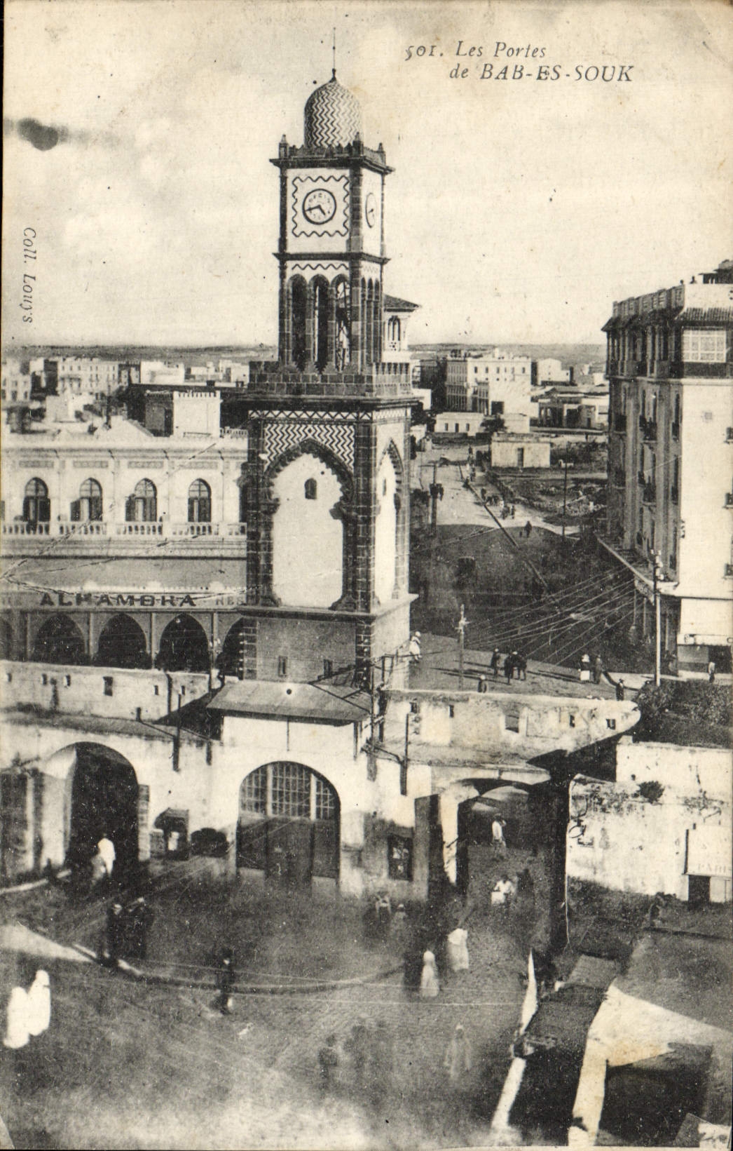 CPA Les Portes De Bab Es Souk