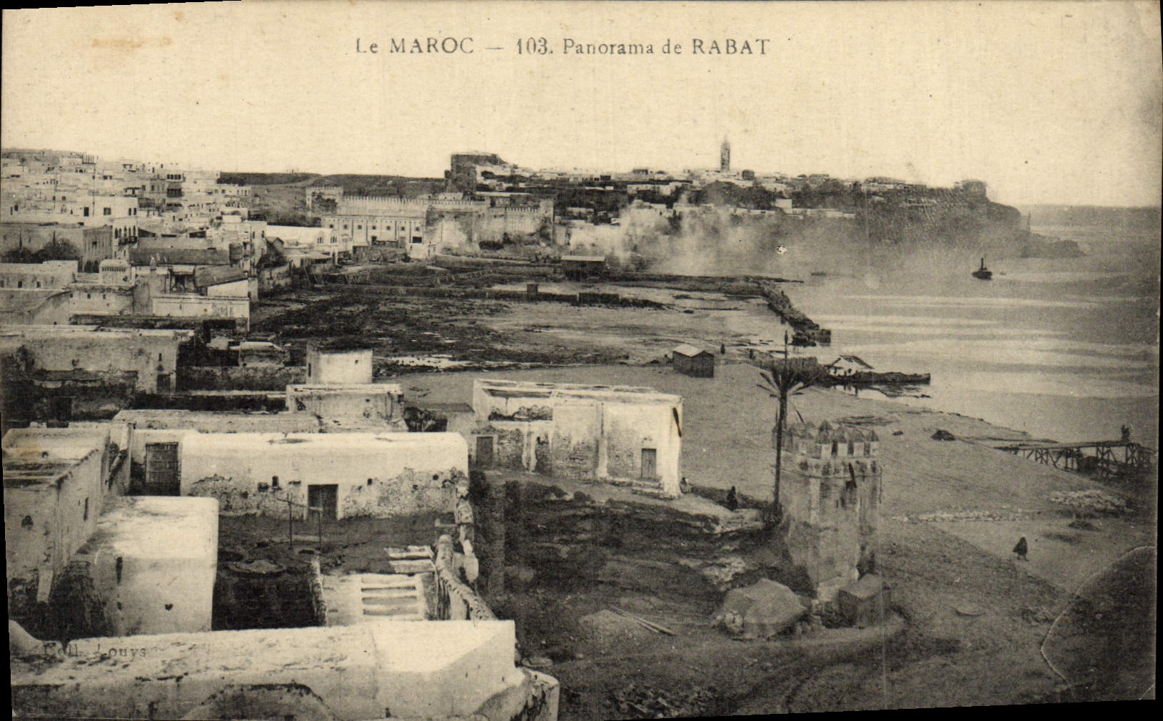 CPA Le Maroc Panorama De Rabat