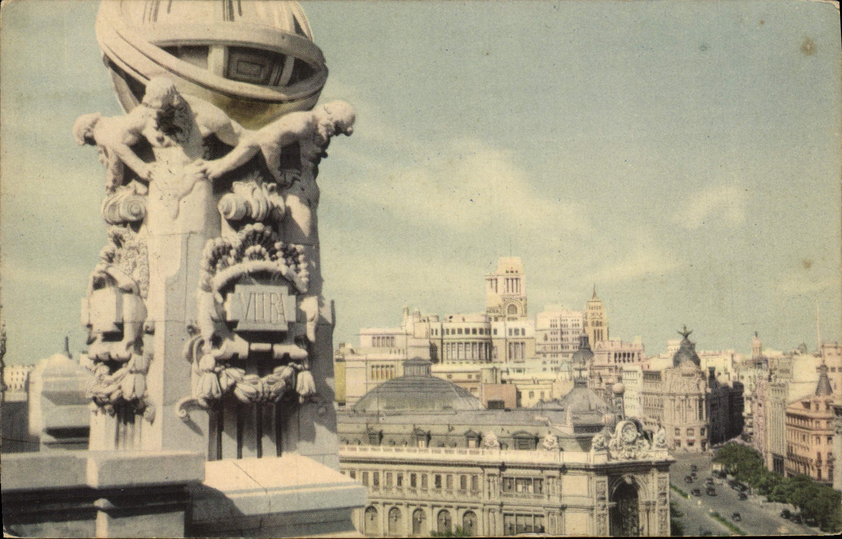 MODERN CARD Madrid Vista Panoramica