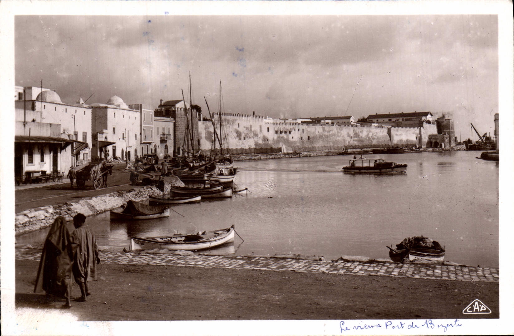 POSTAL MODERNA Bizerte el puerto viejo