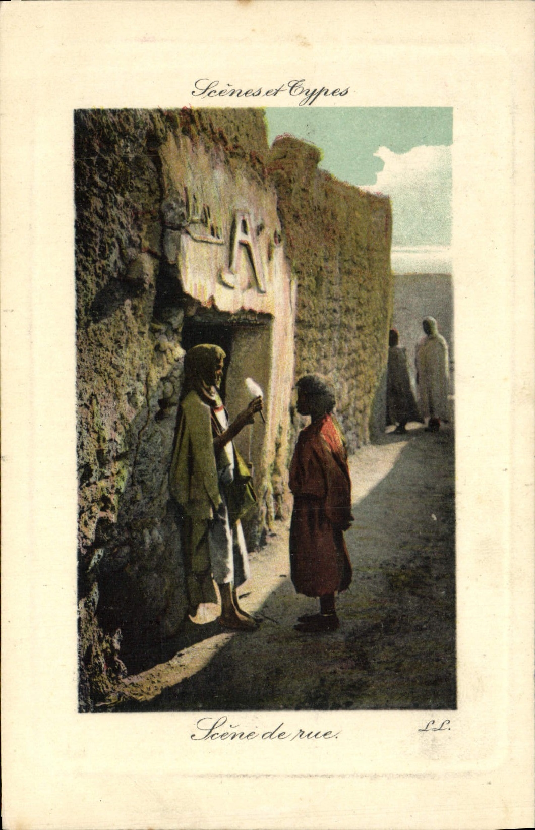 CPA Scenes de rue