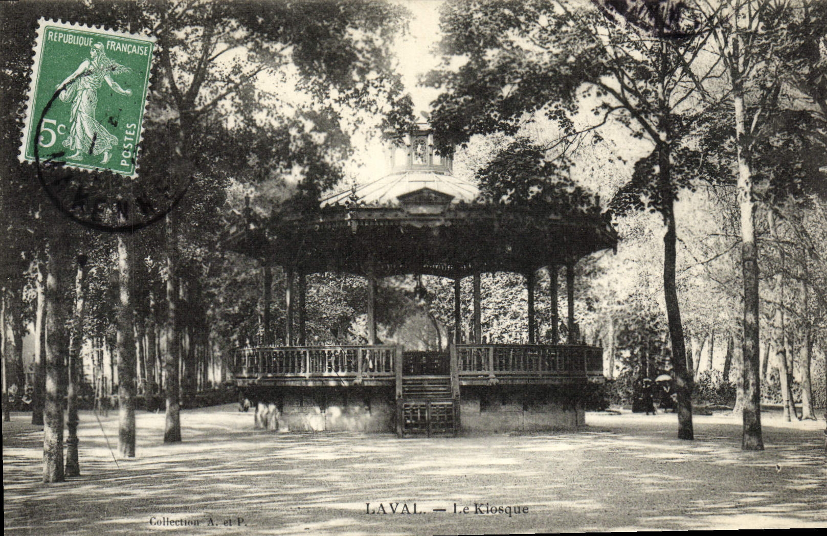 POSTAL Laval Klosque de la VENDIMIA