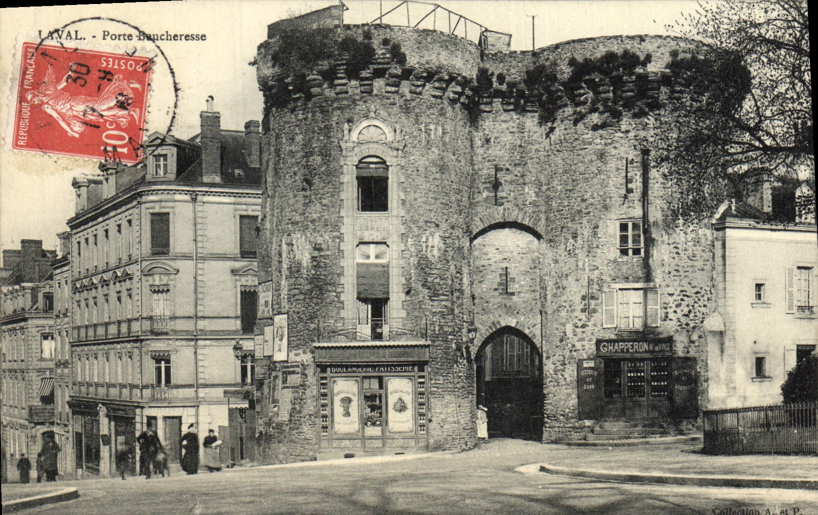 La POSTAL Laval de la VENDIMIA lleva Baucheresse