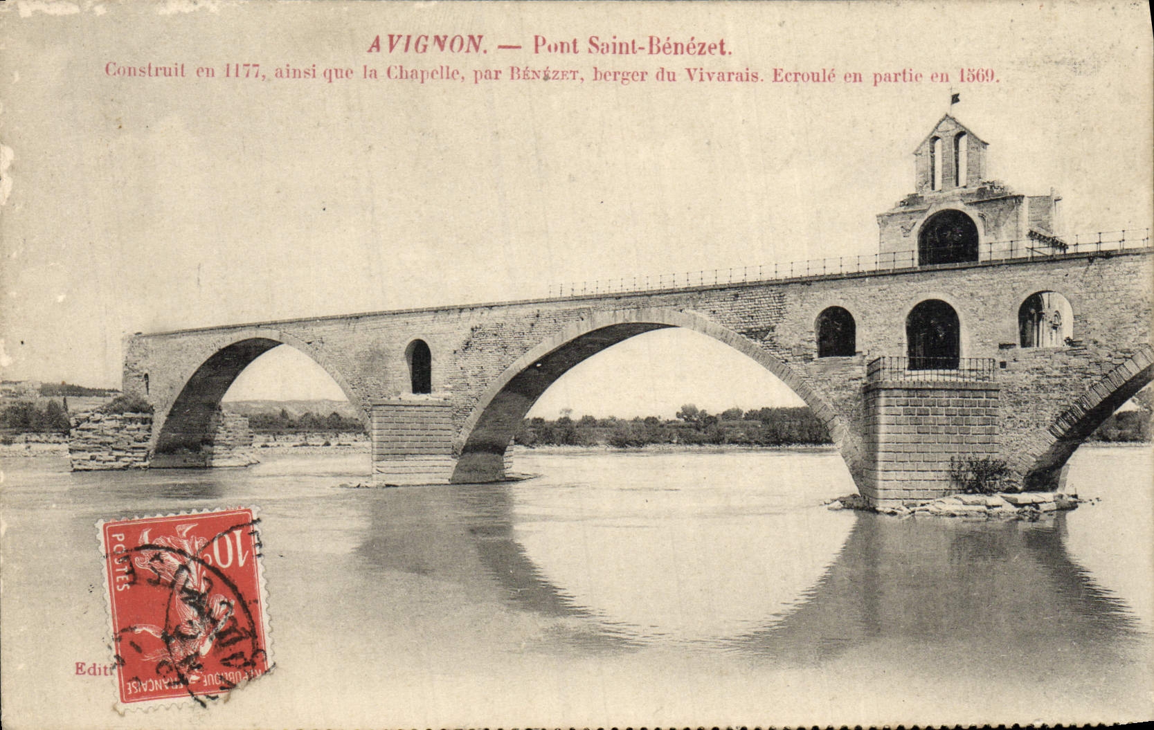 CPA Avignon Pont Saint Benezet