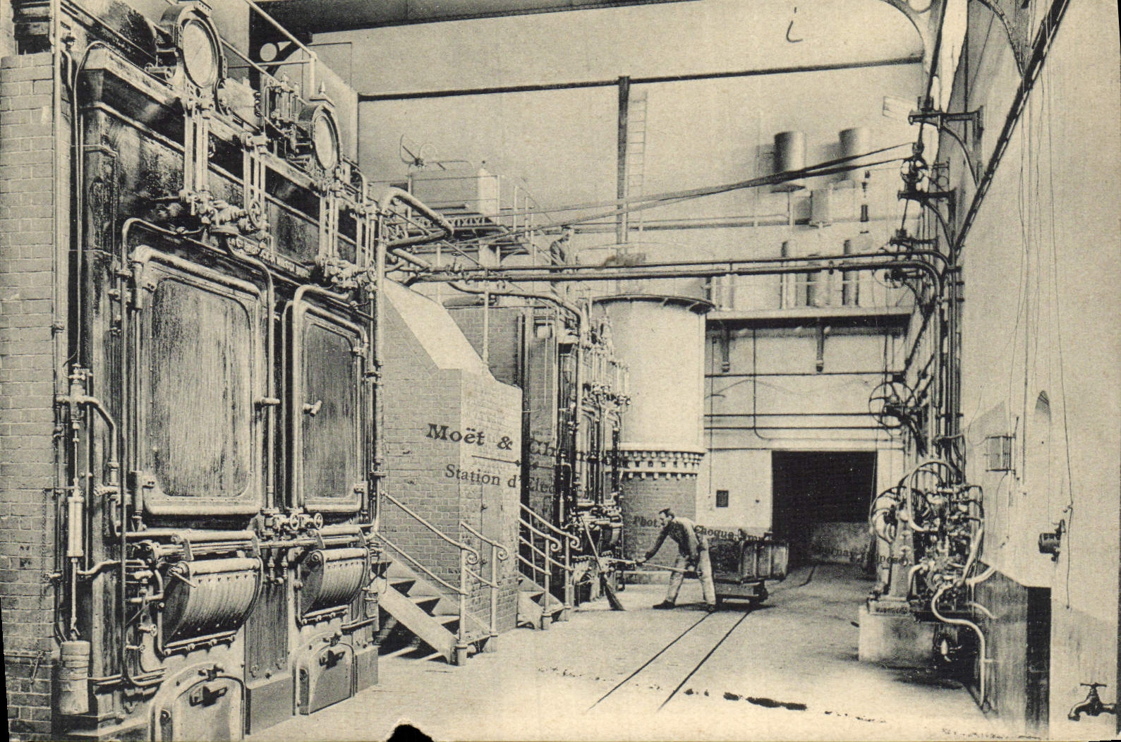CPA Moet & Chandon Station d'electricité
