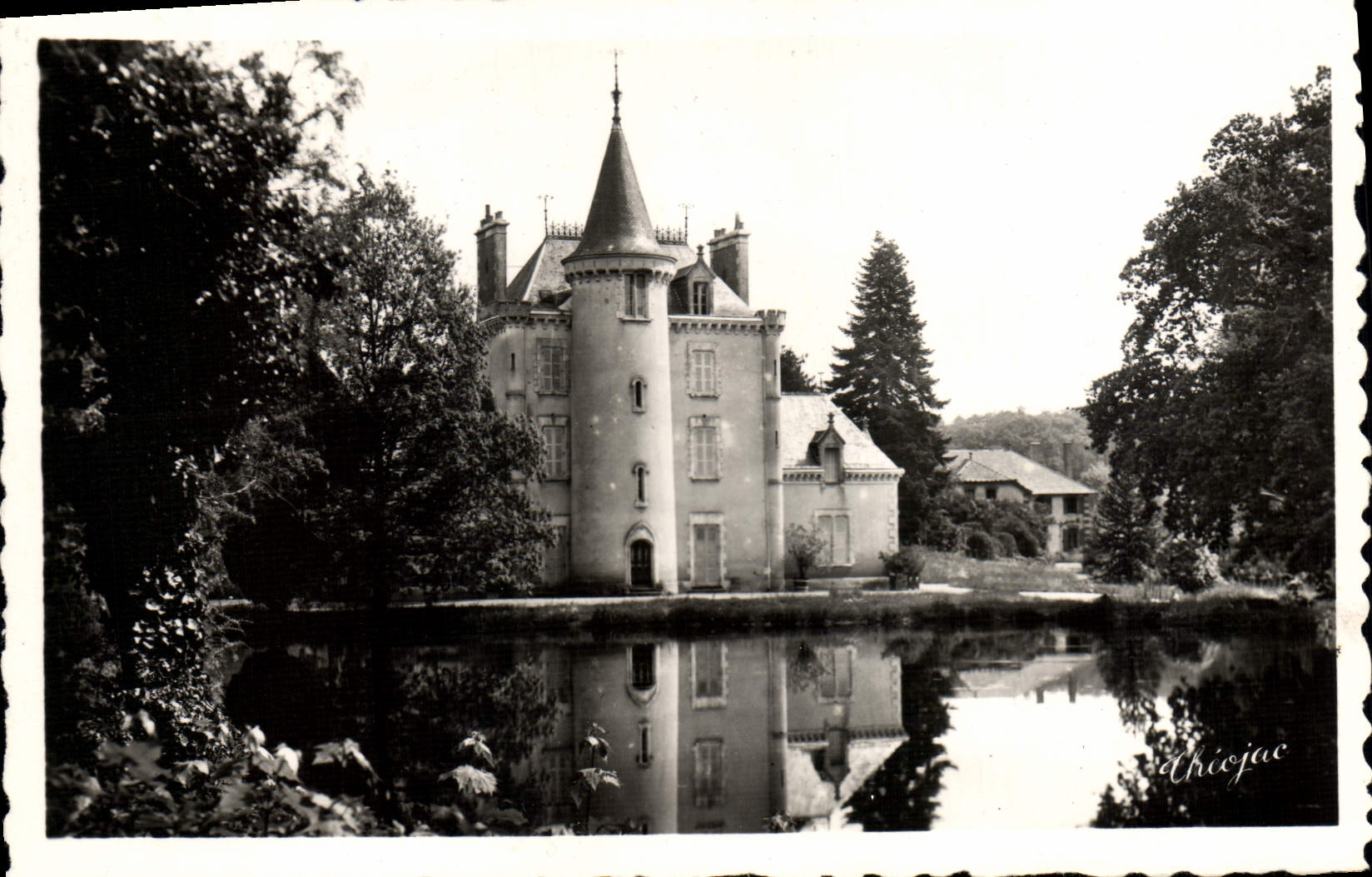 MODERN CARD Surroundings De Boussac Castle De Poinsouze