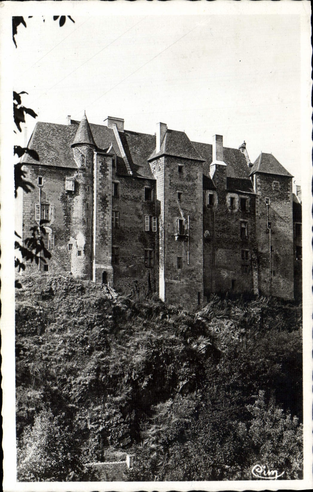 CPM Boussac Le Chateau Feodal