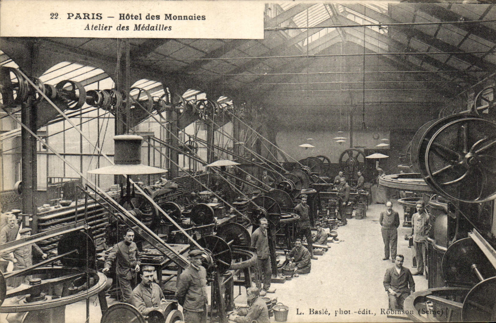 CPA Paris Hotel des Monnaies Atelier des medailles