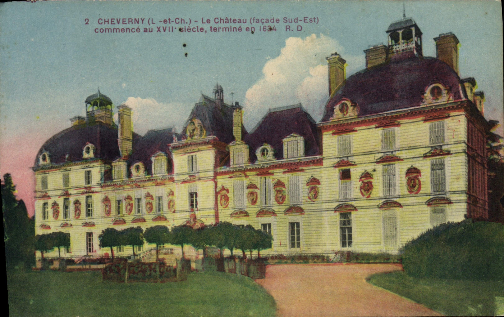 CPA Cheverny Le Chateau 
