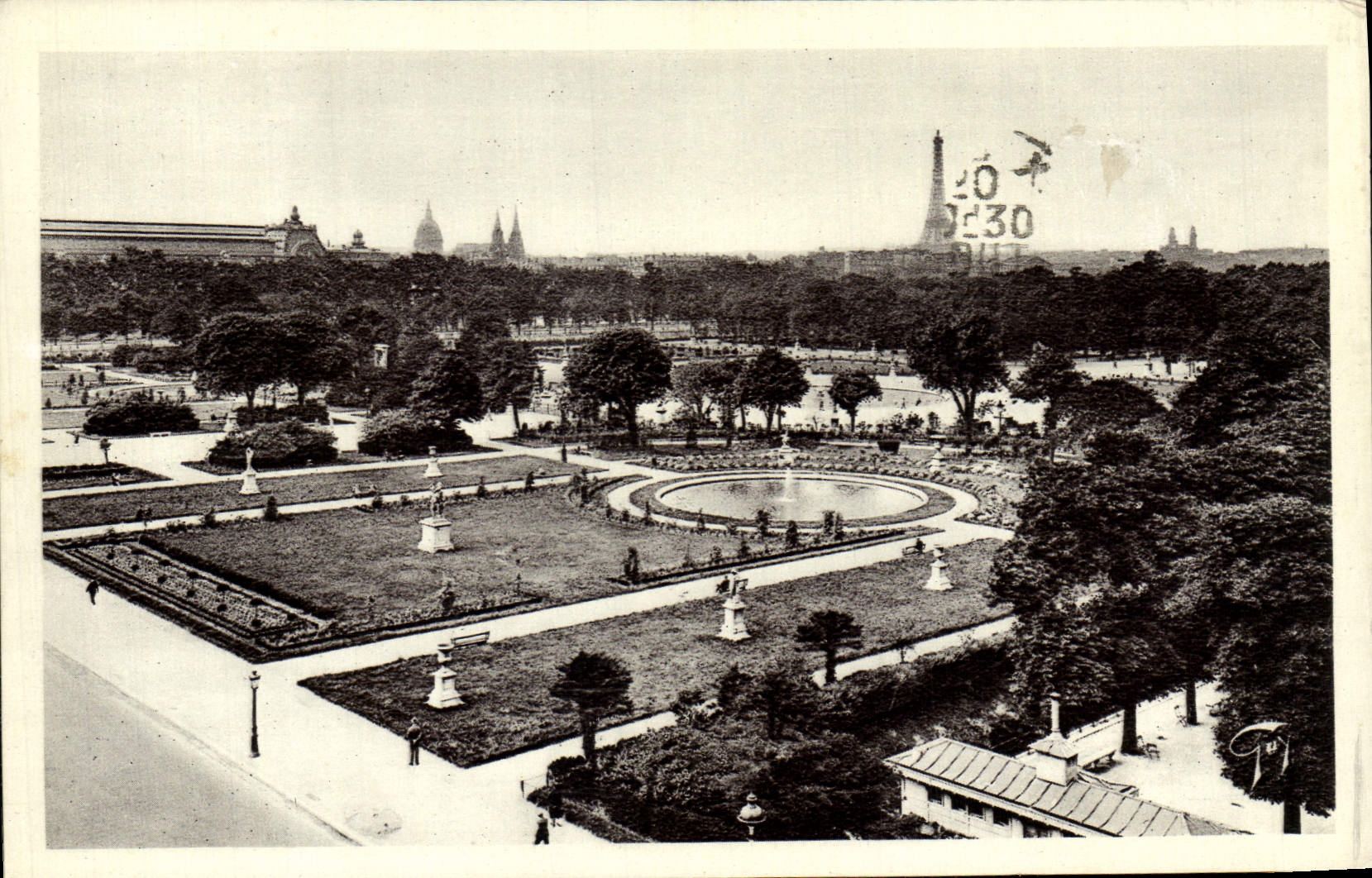 CPA Paris Jardin des Tuileries