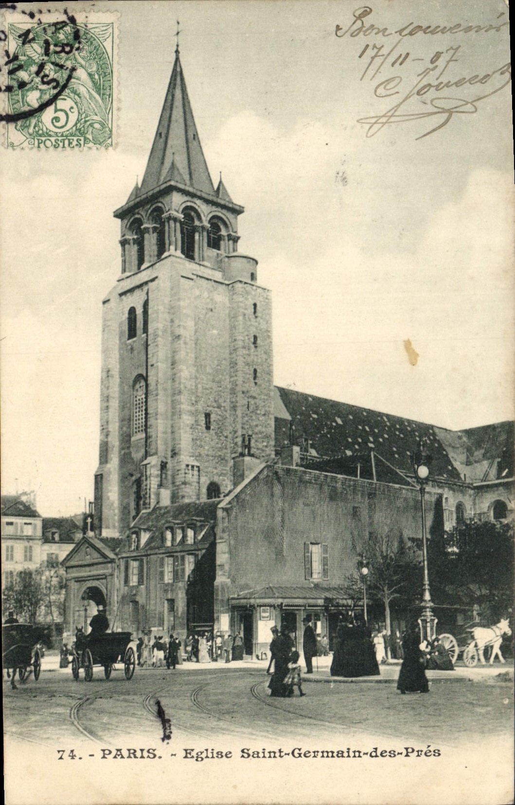 CPA Paris Eglise Saint Germain des Pres