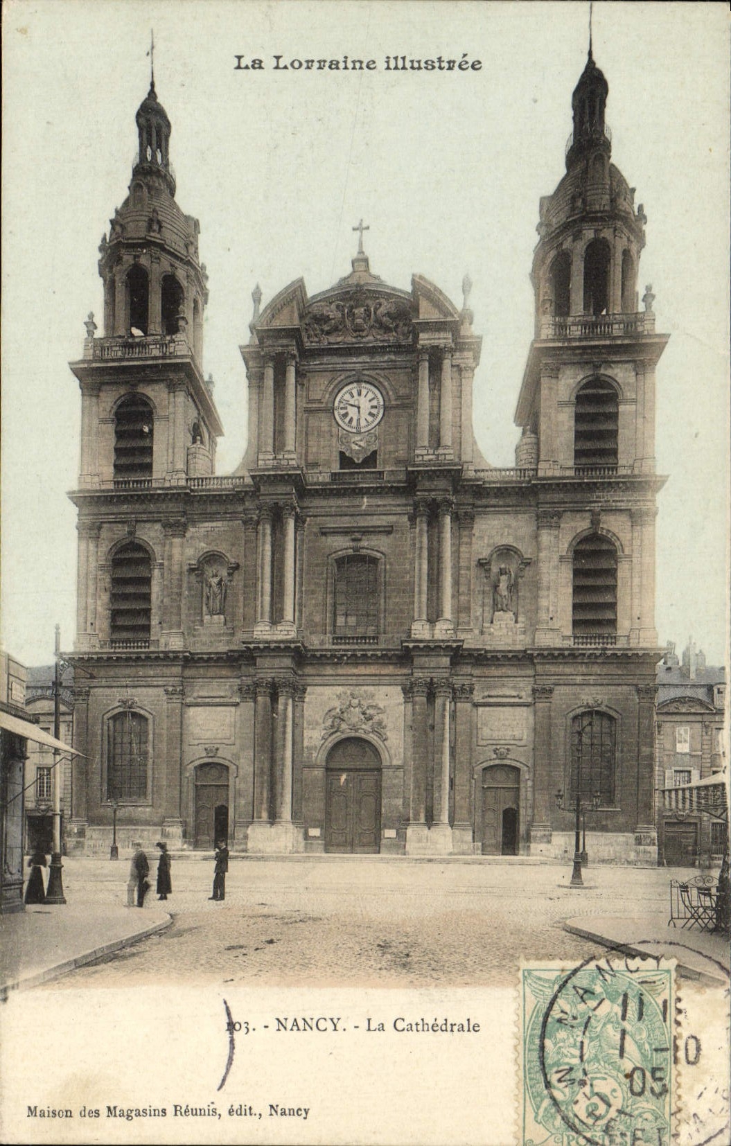 CPA Nancy La Cathedrale