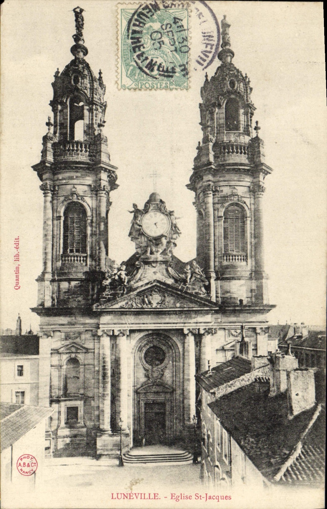 CPA Luneville Eglise St Jacques