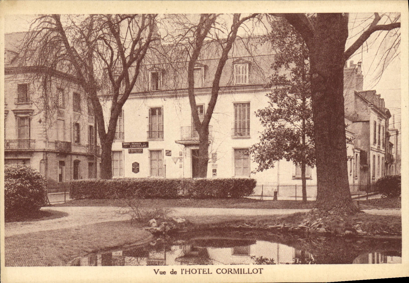 Los lugares François Sicard de Cormillot Bachellier M. del hotel del Vue de la POSTAL de la VENDIMIA viajan