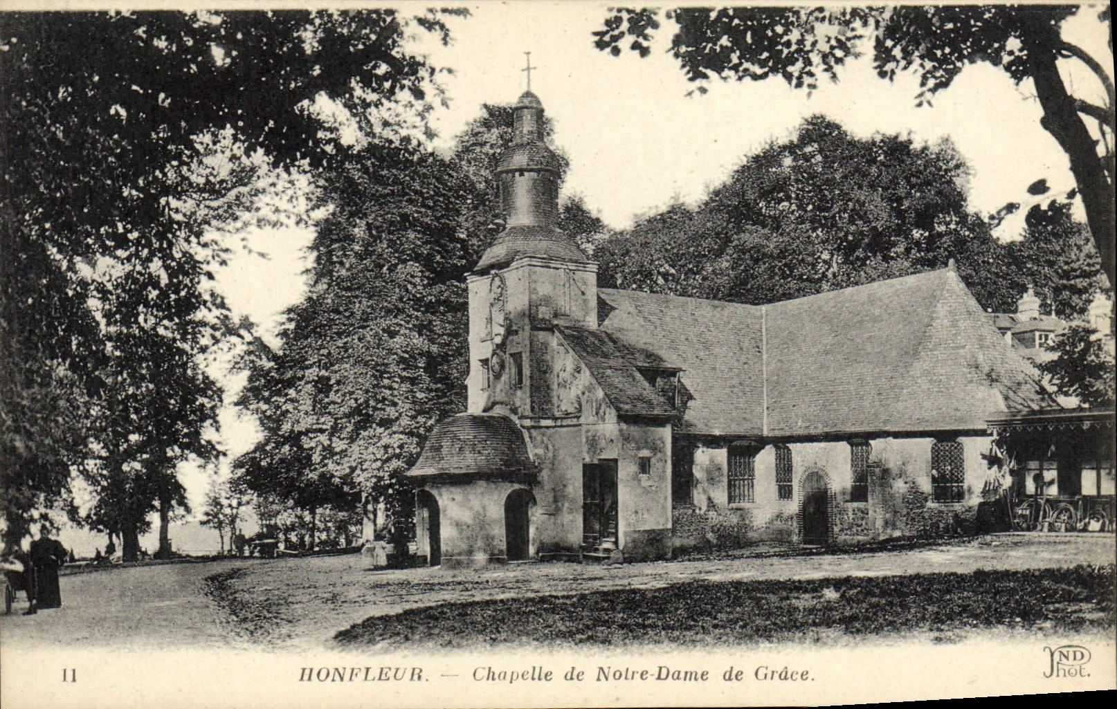 CPA Honfleur Chapelle de Notre Dame de Grace