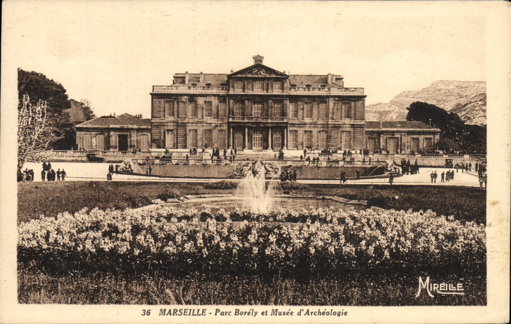 CPA Marseille Parc Borely et Musee d'Archeologie
