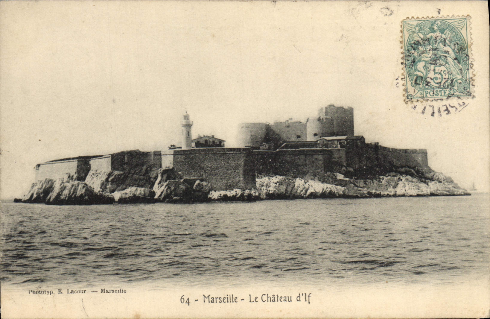 CPA Marseille Le Chateau d'if