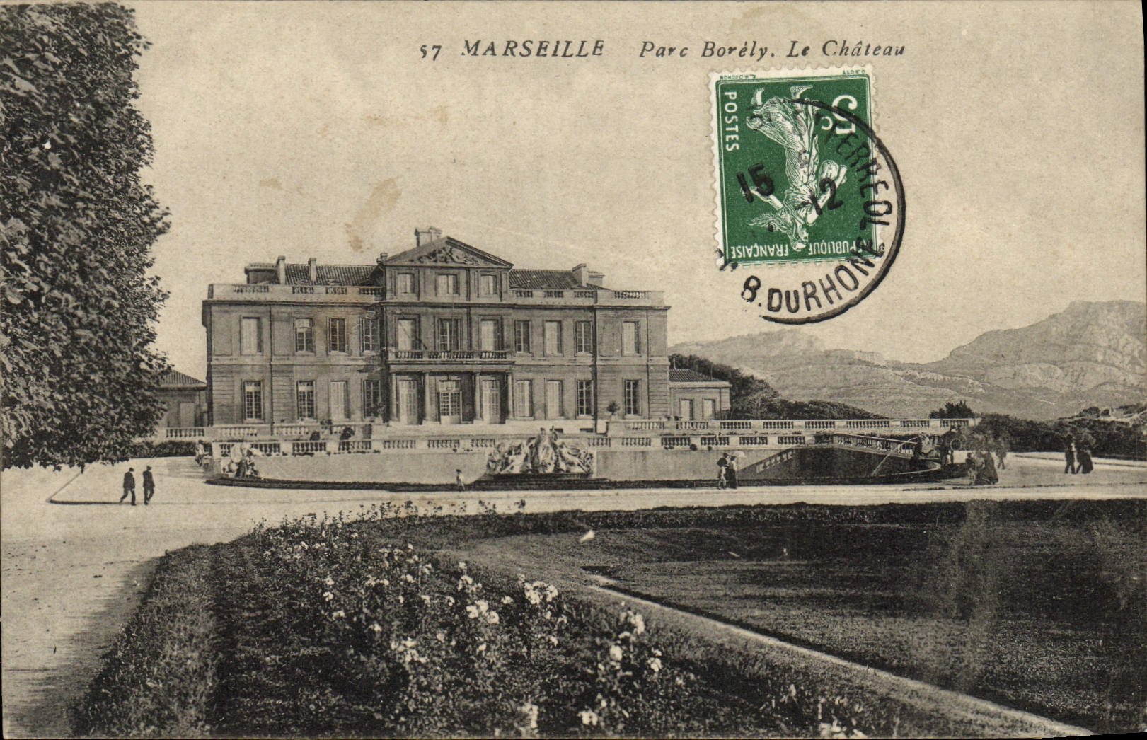 CPA Marseille Parc Borely Le Chateau