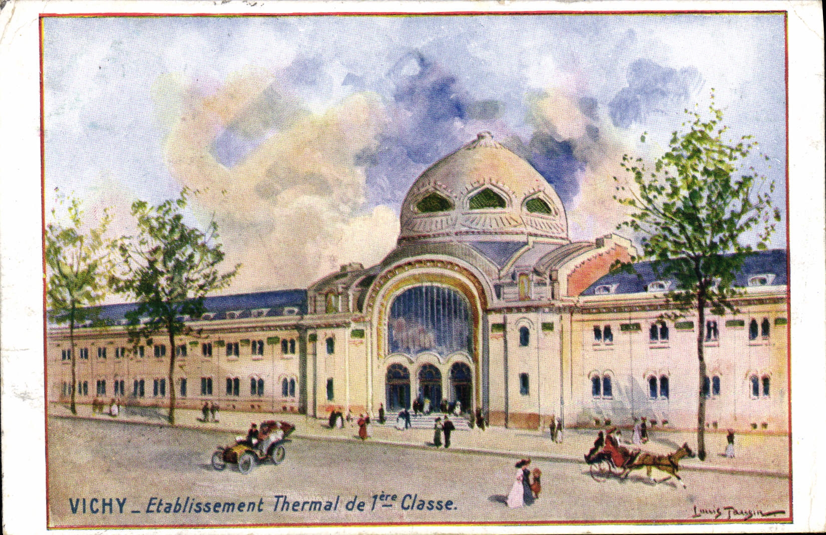 CPA Vichy Etablissement Thermal De 1ere Classe