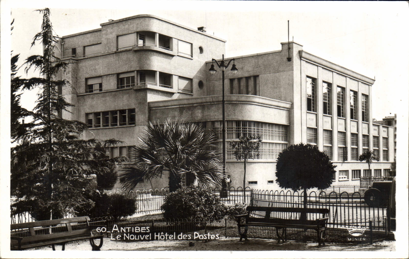 MODERN CARD Antibes the New Post office building