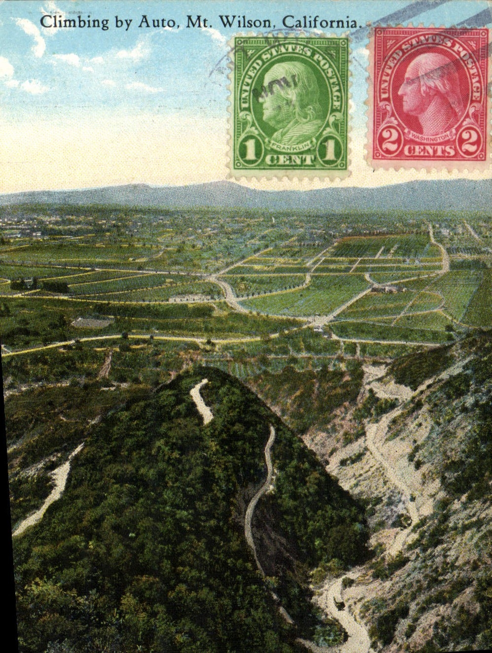 CPA Climbing By Auto Mt Wilson California