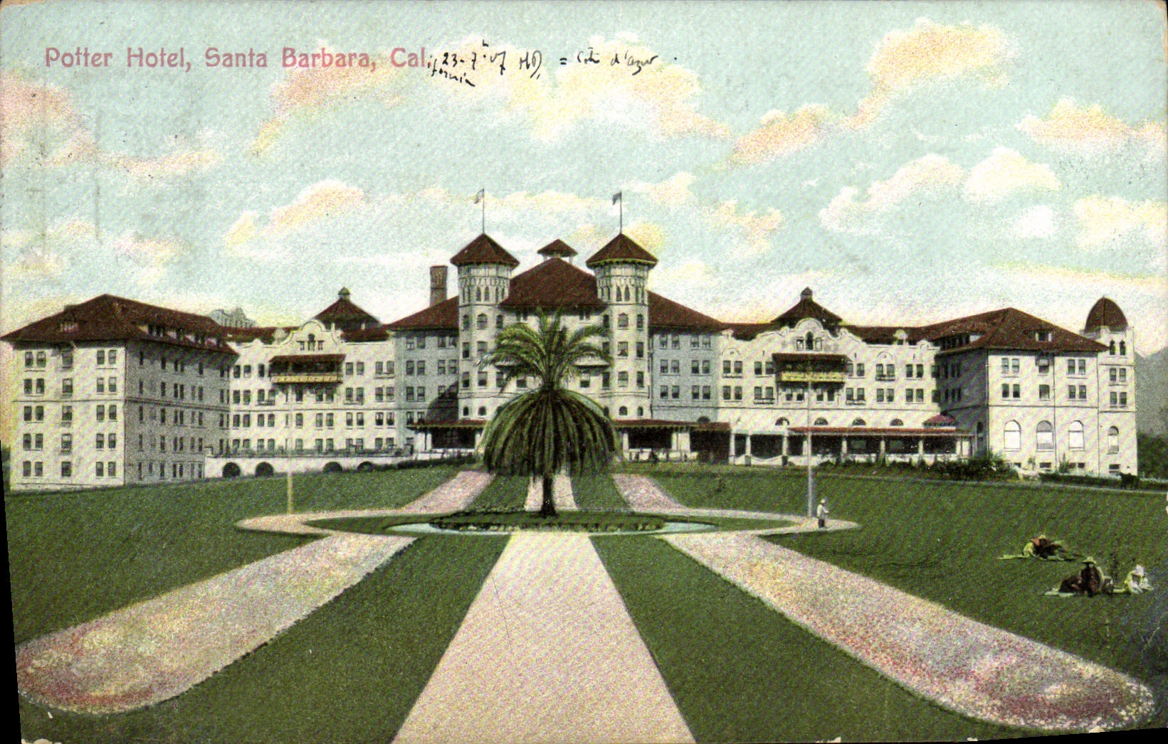 CPA Potter Hotel Santa Barbara Cal