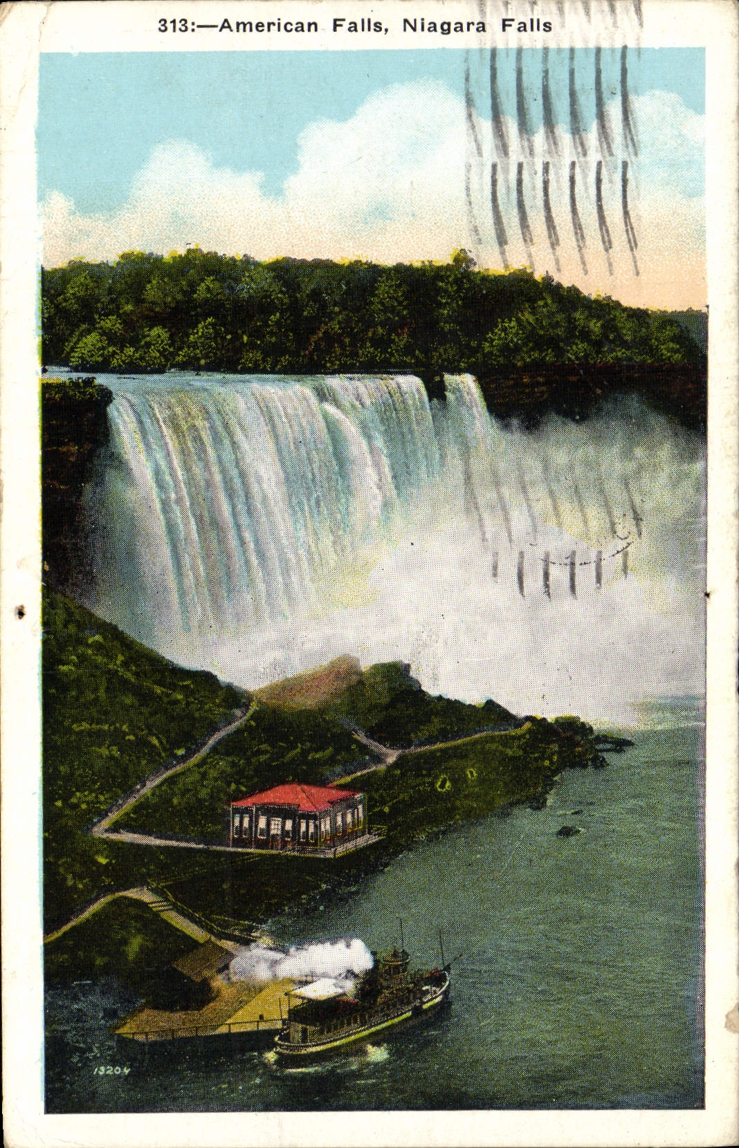 VINTAGE POSTCARD American Falls Niagara Falls