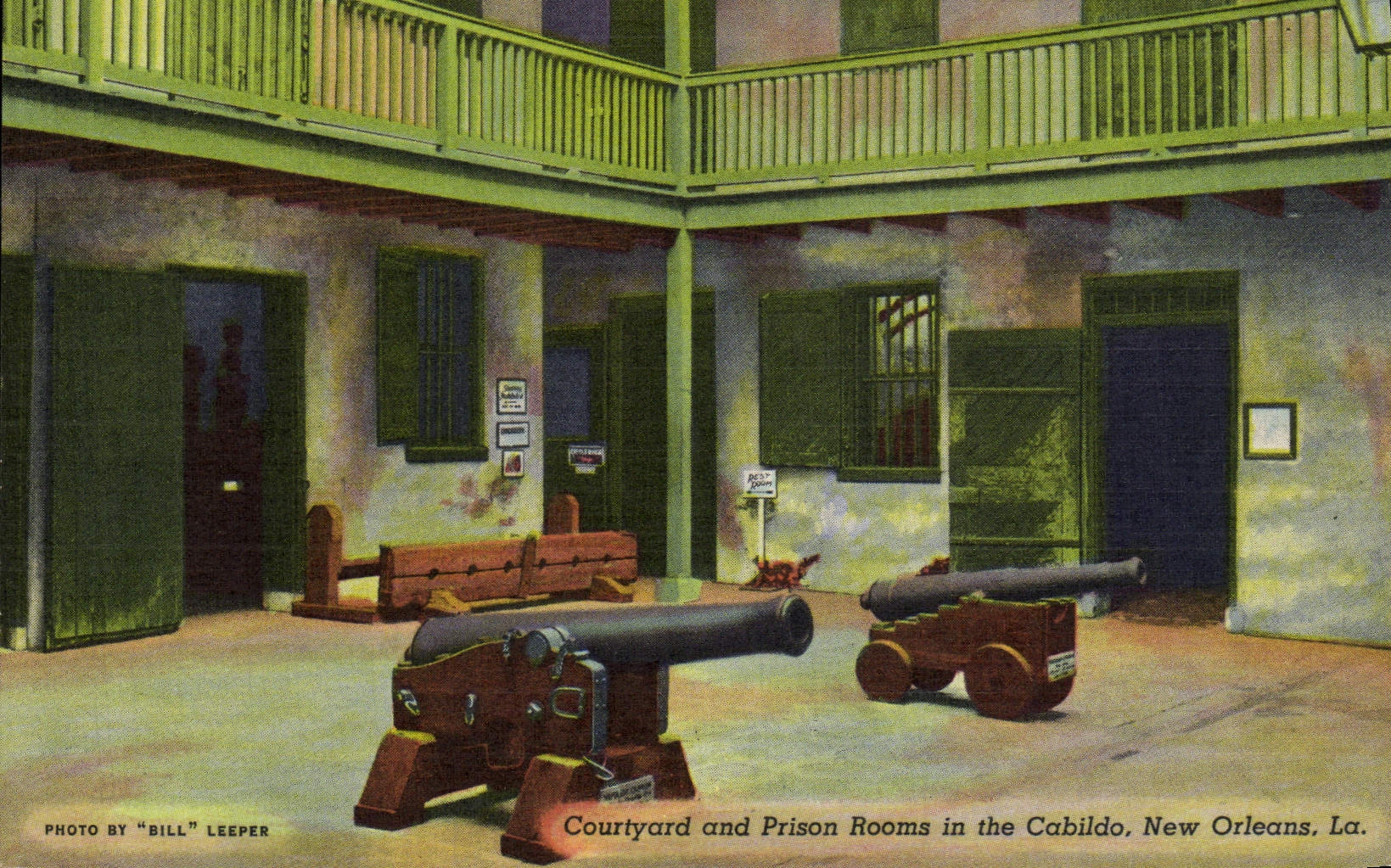 CPA Courtyard and Prison Rooms in the Cabildo New Orleans
