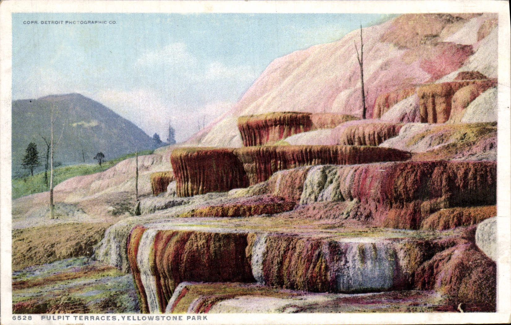 CPA Pulpit Terraces Yellowstone Park