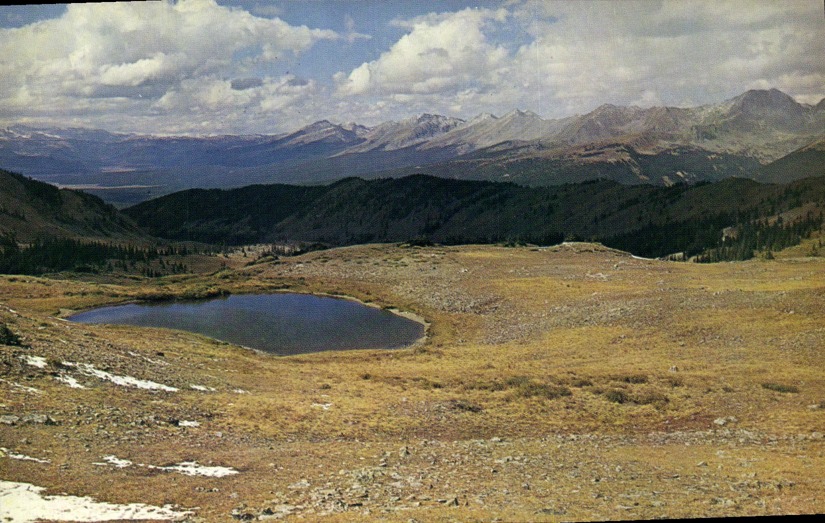 CPM Colorado Looking west from Cottonweed Pass on Highway between Buena Vista and Tincup