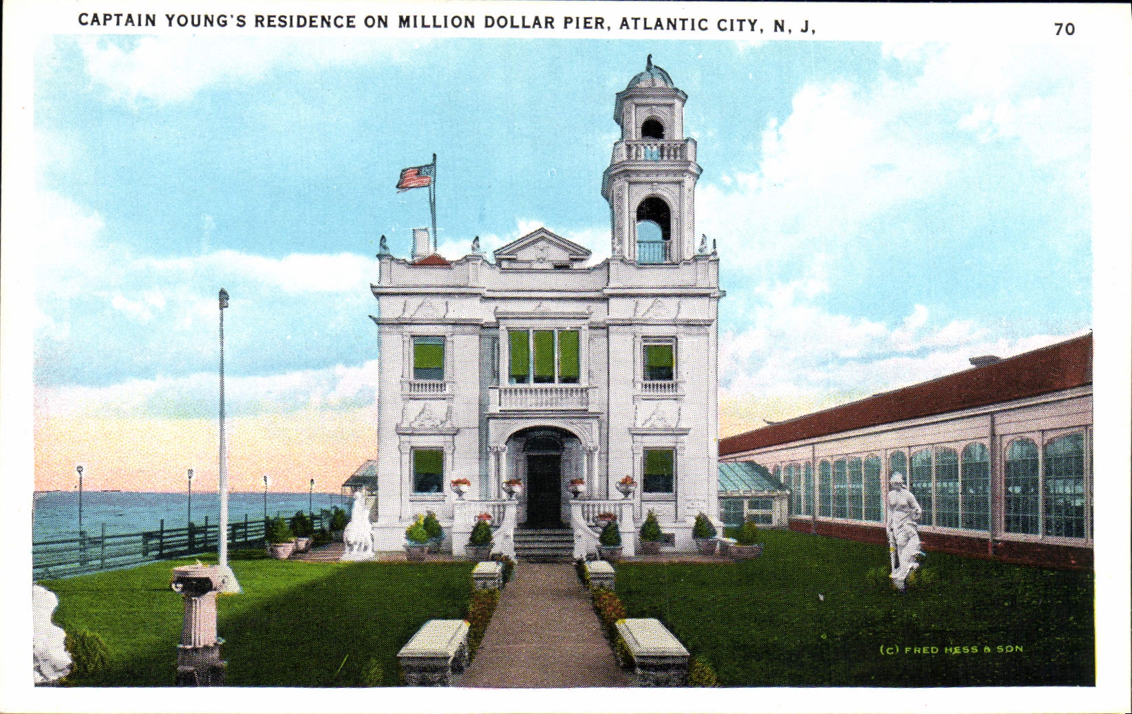 CPA Captain Young's Residence on Million Dollar Pier Atlantic City