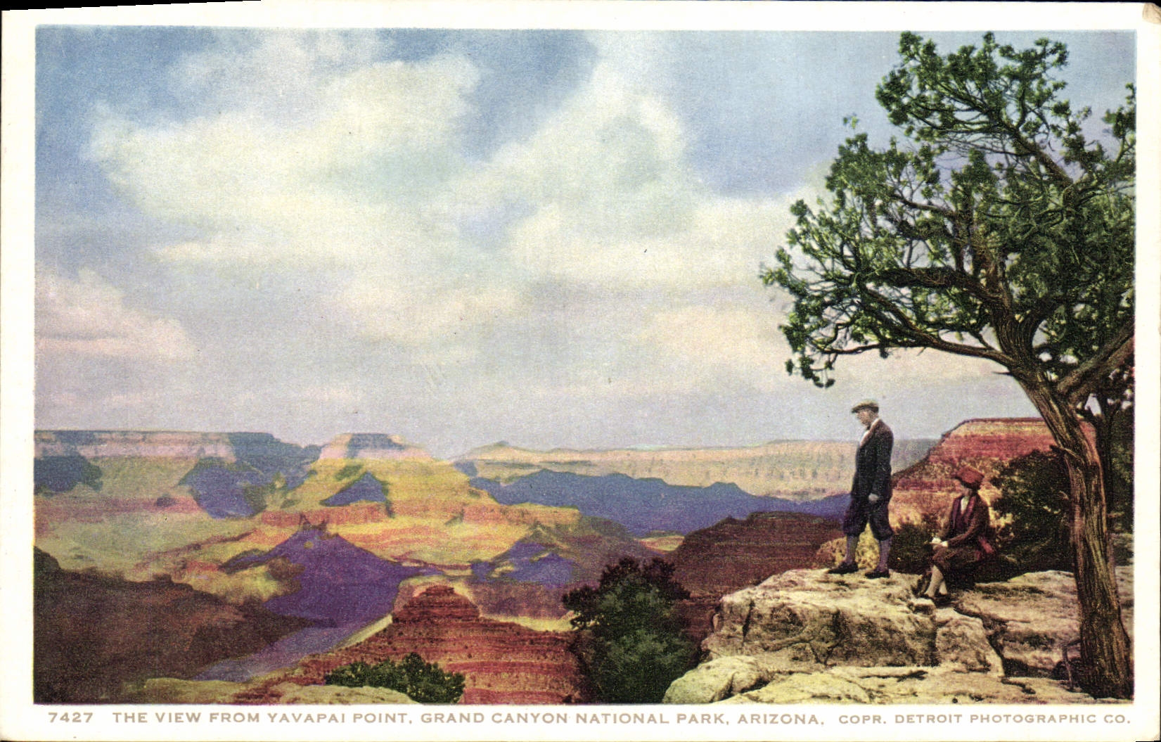 CPA The View Frm Yavapai Point Grand Canyon National Park