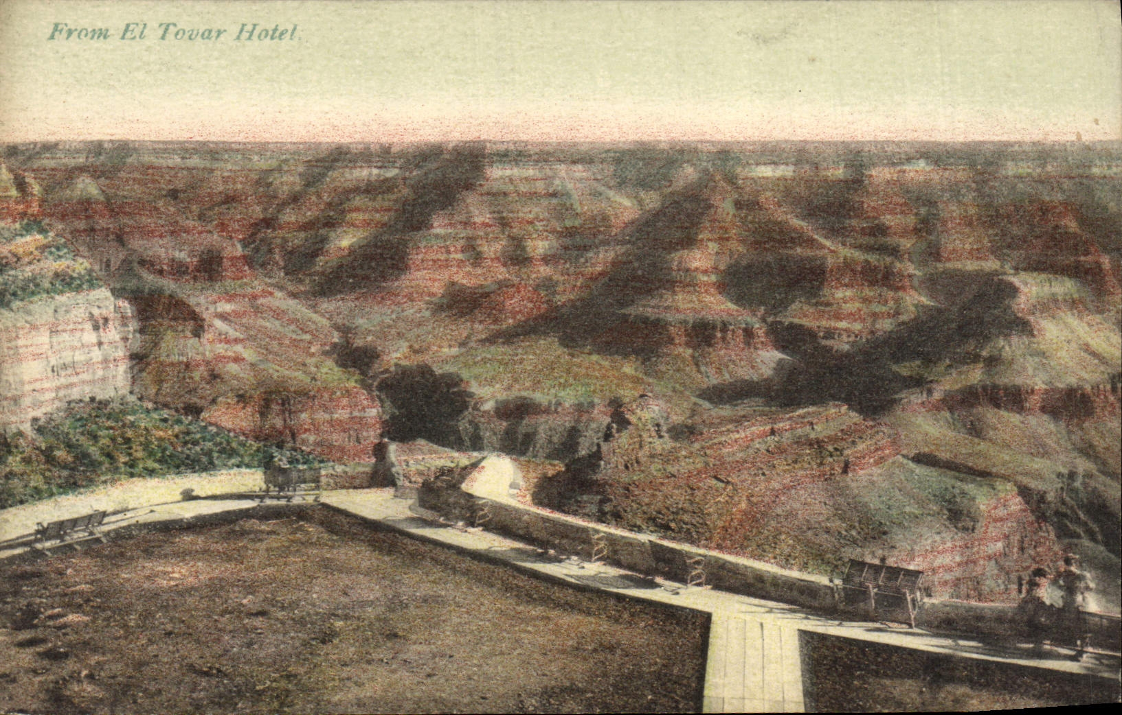 CPA From el Tovar Hotel