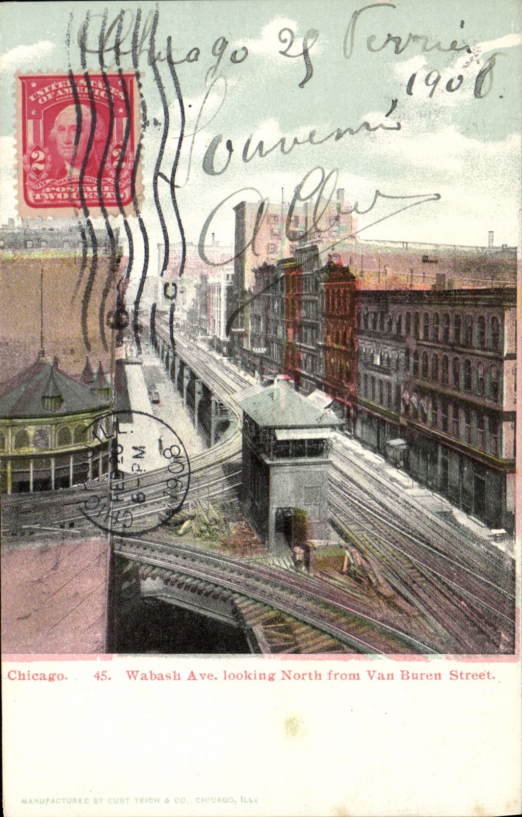CPA Chicago Wabasli Looking North from Van Buren Street