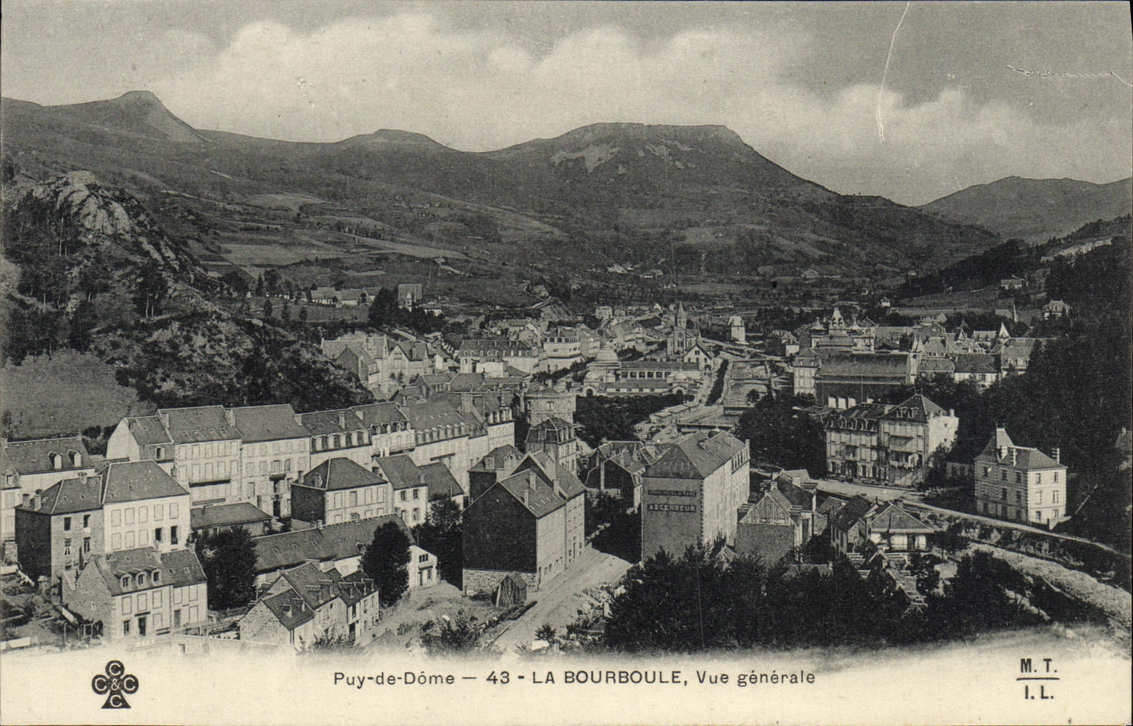 CPA La Bourboule Vue Generale
