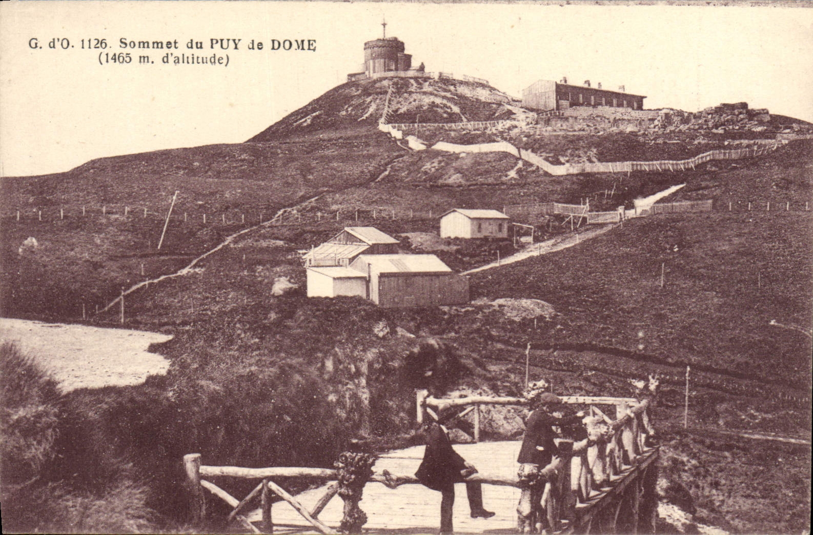 CPA Sommet du Puy de Dome